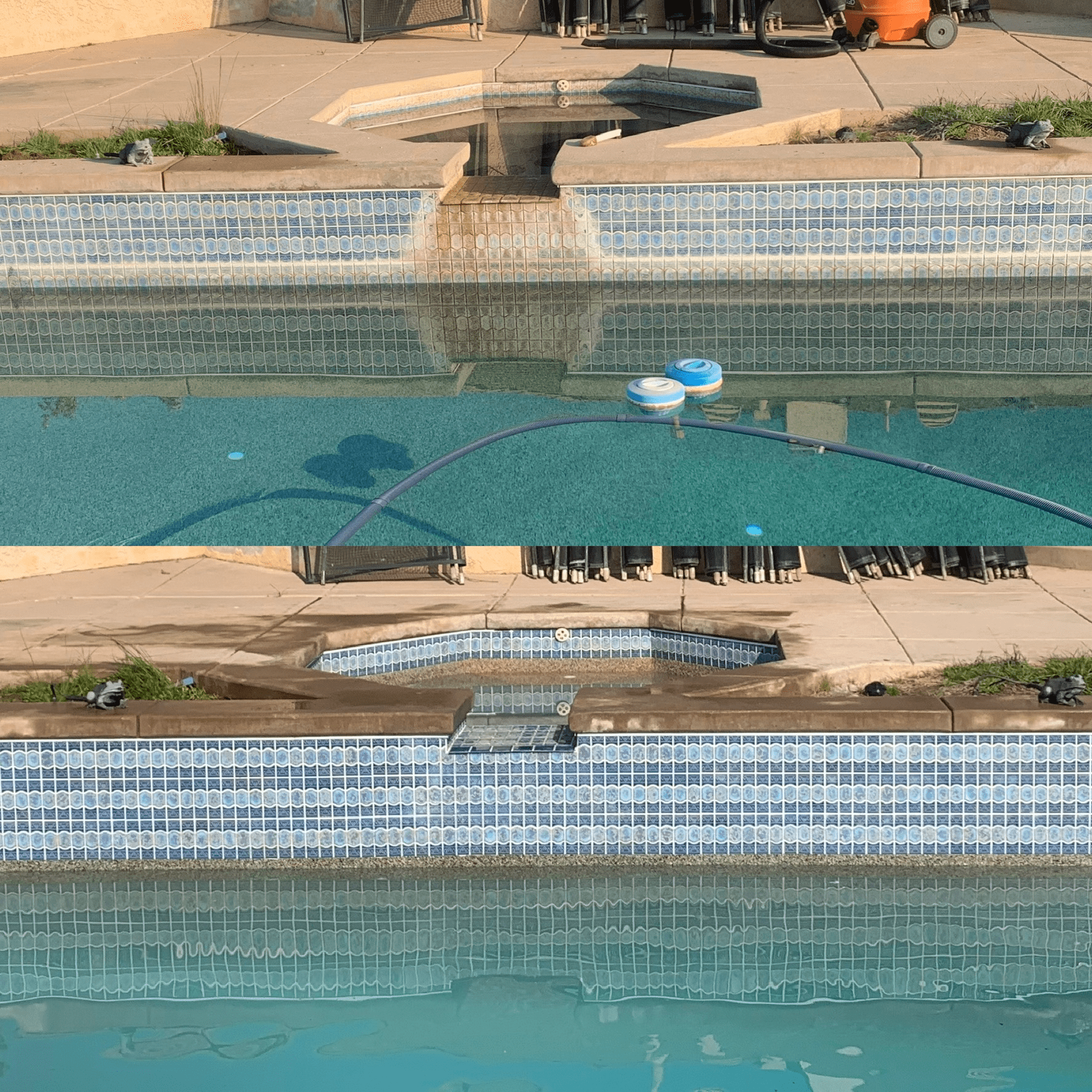 Cleaned Swimming Pool